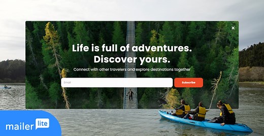 18 Pop-up Examples That Generate Conversions - MailerLite