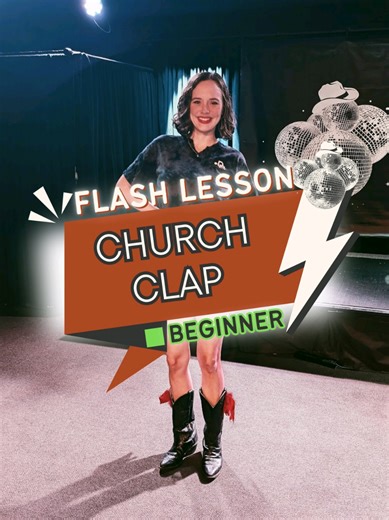 Beginner Line Dance to 'Church Clap' Tutorial