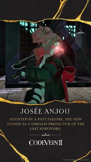 CODE VEIN II - Josée Anjou Character Introduction