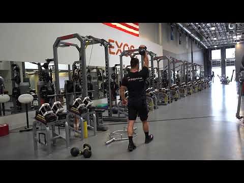 Kettlebell Overhead Carry