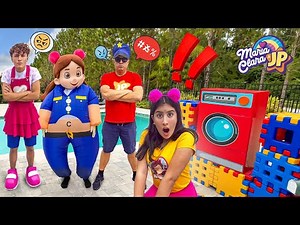 😱 Maria Clara e JP Descobrem a Pior Lavanderia do Mundo! 🧺👕