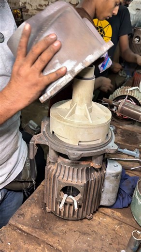 506K views · 3.7K reactions | Inside the Making of a Powerful Water Pump Motor | Work Inside | Facebook