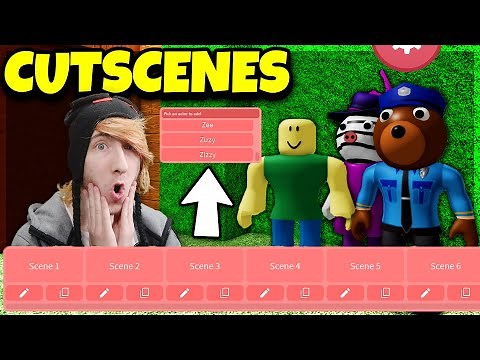 PIGGY CREATE YOUR OWN CUTSCENES.. (FULL GUIDE) | Build Mode New Update