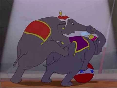 Dumbo (1941): Pyramid of Pachyderms (Full Scene)