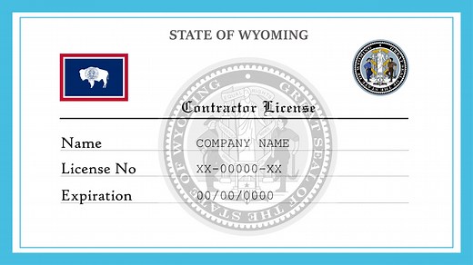 Wyoming Contractor License | License Lookup