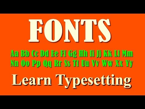 Fonts | Everything You Need to Know About Typography | Typography Tips & Tricks #otf #ttf #indesign