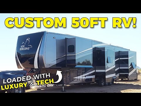 THIS AMAZING RV Will Surprise You! Custom New Horizons Majestic Tour