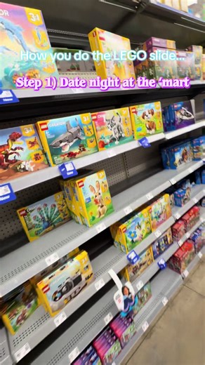 LEGO Slide Fun for Date Night: Show Off Your Moves!
