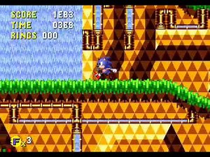 CD SONIC THE HEDGEHOG (Sonic CD Beta Prototype 409) - Palmthree Panic Zone