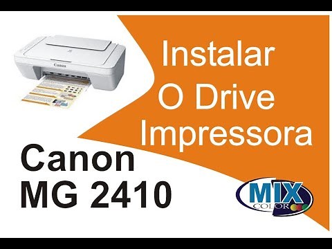 Como baixar instalar driver impressora Canon MG 2410 2510 facil e Gratis de forma rapida.