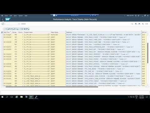 SAP Performance T-codes (ST05,ST06 & ST07))