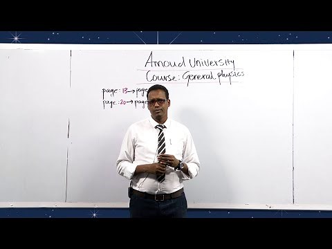 GENERAL PHYSICS FOR FRESHMAN CLASSES