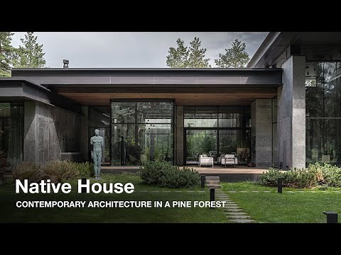 CONTEMPORARY FOREST HOUSE: Native House