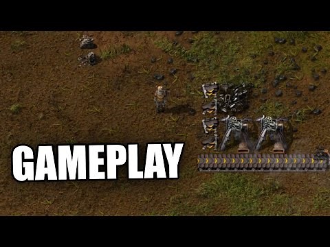 Factorio Demo Gameplay - (PC 2K)