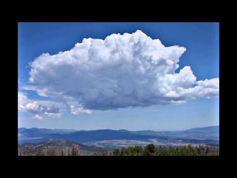 Mountain Thunderstorm Developing - Timelapse