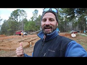 CONCRETE FOOTINGS for a CRAWLSPACE FOUNDATION