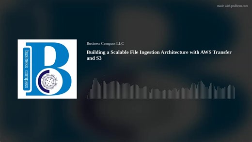 Building a Scalable File Ingestion Architecture with AWS Transfer and S3 https://knowledge.businesscompassllc.com/building-a-scalable-file-ingestion-architecture-with-aws-transfer-and-s3/ Managing file uploads and transfers at scale can quickly become a nightmare without the right setup. AWS Transfer Family and S3 integration solve this problem by creating a robust, secure file ingestion pipeline that handles everything from SFTP connections to automated processing workflows. | Business Compass 