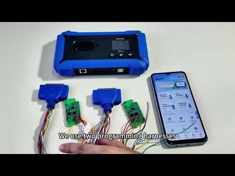 How to use Keydiy KD X4 to add a U chassis BCP original key - obd2shop.co.uk
