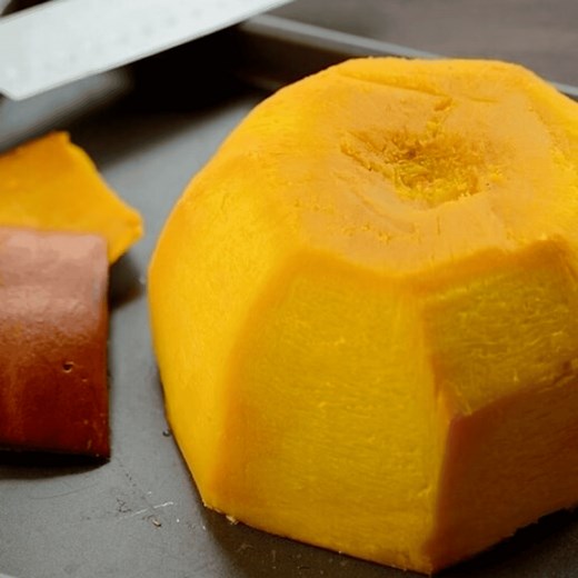 How to cut and peel a pumkin the easy way