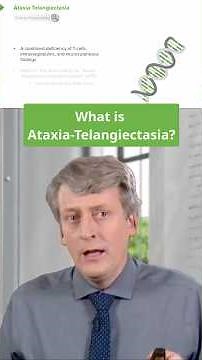 Ataxia-Telangiectasia: Early Signs & DNA Repair Defects 🧬