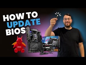 MSI MPG X870E CARBON WIFI Motherboard BIOS Update (Step-by-Step Guide)