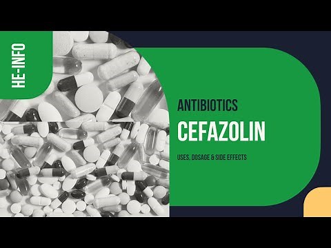 #Cefazolin | Uses, Dosage, Side Effects & Mechanism | Ancef