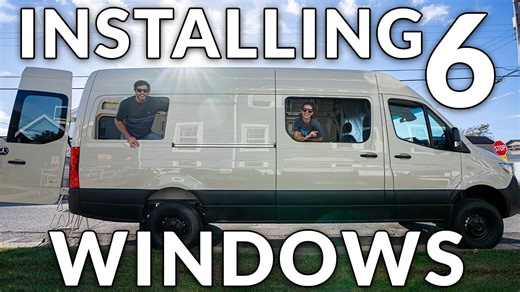 More Windows, More Freedom: Our Vanlife Upgrade Explained
