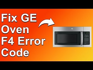 GE Oven F4 Error Code (Faulty Temperature Sensor Issue - The Reason And How To Solve It)