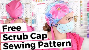 69K views · 493 reactions | Looking for a Great-Fitting and EASY Scrub Cap Sewing Tutorial?!? Learn How to Sew a Scrub Cap With This Free PDF Pattern, Sewing Tutorial, and Step-By-Step Video. CLICK HERE FOR A FREE PDF PATTERN DOWNLOAD: https://sweetredpoppy.com/scrub-cap-free-sewing-pattern/ | Sweet Red Poppy | Facebook