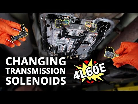 HOW TO Replace All 4L60E Shift Solenoids and Torque Converter Clutch (TCC) Solenoid. Silverado 1500
