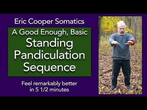 A good enough, basic Standing Somatics Pandiculation Sequence | Standing Somatics to Feel better