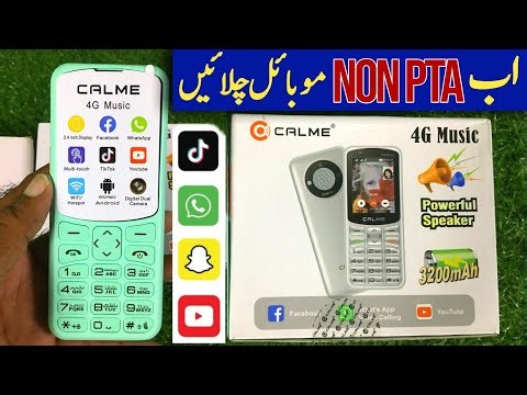 Best Hotspot 4G Keypad Mobiles Unboxing | Non PTA Mobile Calme 4g Music Touch #4gkeypadmobile