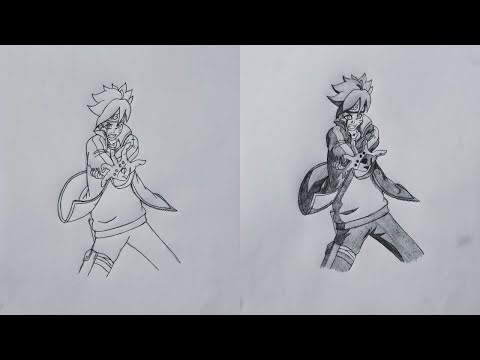 How to Draw Boruto Uzumaki Step-by-Step | Boruto: Naruto Next Generations Art Tutorial