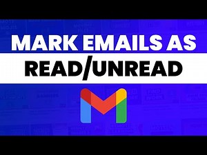 How to Mark Emails as Read/Unread in Gmail