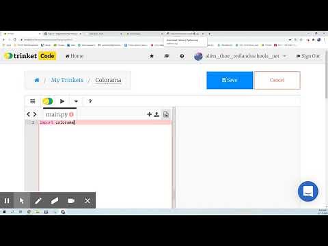 Colorama Package installed in Python