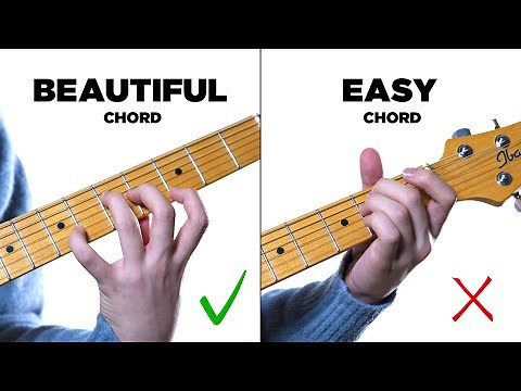 Easy chords to beautiful chords