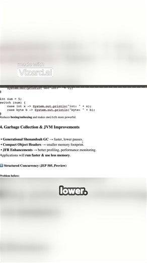 Java 25: Garbage Collector Improvements Explained in 60s! ♻️🚀 #Java25 #shorts #javashorts #java