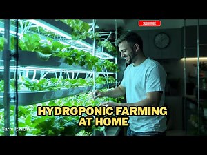 Hydroponic Farming at Home: Step-by-Step Beginner’s Guide to Growing Without Soil