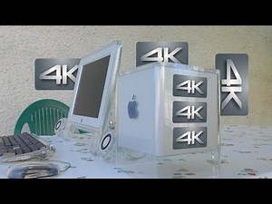 Apple G4 Cube en 4K - The Power Mac G4 Cube in 4K - Apple - Macintosh - G4 in UHD - G4 Cube Model