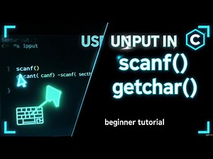 Getting Input from User in C | scanf() & getchar() Explained | C Programming Tutorial