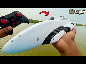 RC Jet-Propelled Submarine Boat Unboxing & Testing - Chatpat toy tv
