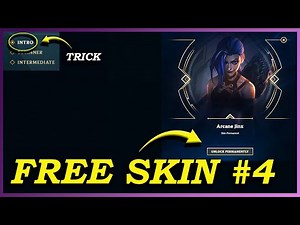 FREE Arcane Jinx Skin & Champion Permanent How to Get | Mission Reward | League of Legends | LoL