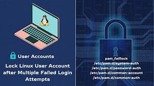 Lock Linux User Account after Multiple Failed Login Attempts - kifarunix.com
