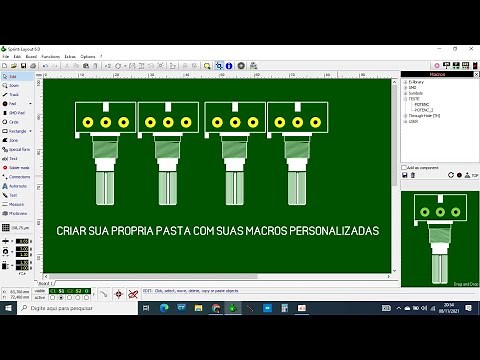 Como criar e salvar macro Sprint Layout , criar sua própria pasta how to make macro sprint layout