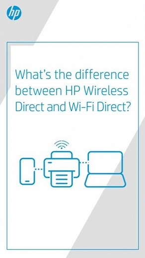 What’s the difference between HP Wireless Direct and Wi-Fi Direct? #shorts