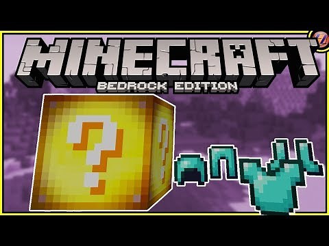 BEST LUCKY BLOCK Addon for Minecraft Bedrock?