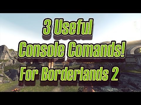 Borderlands 2: 3 Useful Console commands you can do! (With hex editing)
