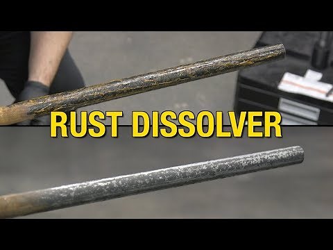 How to Remove Rust from Steel Tubing - Gel Rust Dissolver - Easy Rust Remover - Eastwood
