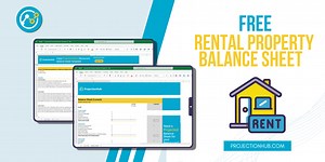 Rental Property or Airbnb Balance Sheet Template | Free - ProjectionHub