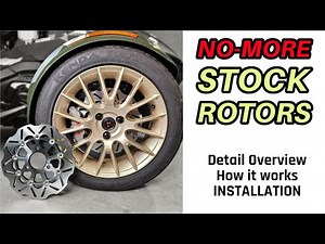 Improve Braking on Can-Am Spyder | HIGH PERFORMANCE FLOATING ROTORS | Overview, Installation & Tips